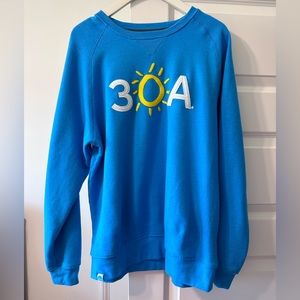 30a Sweatshirt. Blue Medium
